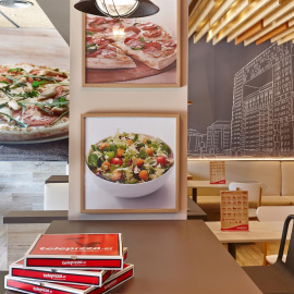 Un restaurante de Telepizza. E.P.
