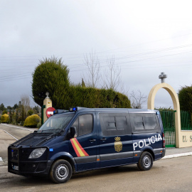 Imagen de archivo de un furgón policial.