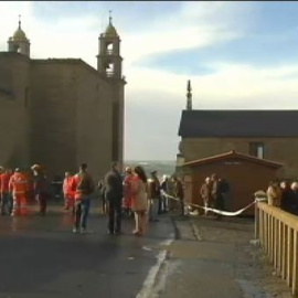 Un incendio destruye el emblemático santuario de la Virgen de la Barca