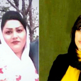 Soada Khadirzadeh y Sepideh Rashnu, las dos jóvenes que simbolizan la actual escalada represiva del régimen iraní contra las mujeres