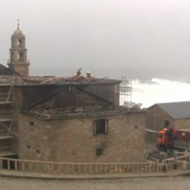 Comienzan los trabajos de restauración del santuario de Muxía