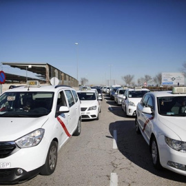 Taxis en Madrid. Eduardo Parra | EUROPA PRESS