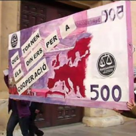 "Que devuelvan el dinero de la cooperación"