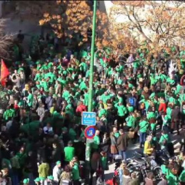 La marea verde vuelve a tomar la calle en Baleares