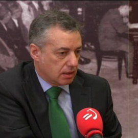 Urkullu critica a Fernández Díaz por dar "pasos atrás" en el  nuevo tiempo abierto en el País Vasco