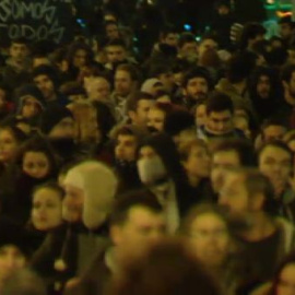 La concentración en apoyo al Gamonal en Madrid acaba con incidentes