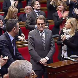 El Parlament aprueba el traspaso de competencias para celebrar la consulta soberanista