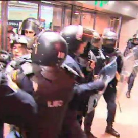 La concentración de Madrid por Gamonal deriva nuevamente en incidentes