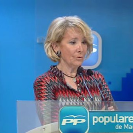 Aguirre: "Si existe un garaje en la Audiencia de Palma me parecerá estupendamente que la infanta entre por el garaje"