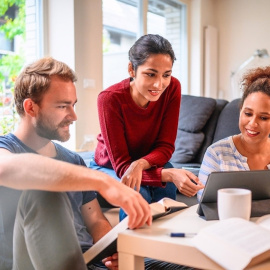 Empleados banco santander