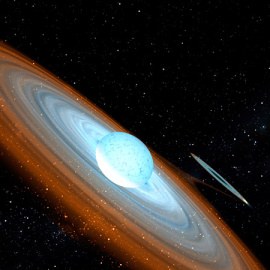 Investigadores españoles descubren el primer agujero negro orbitando una estrella 'peonza'