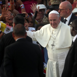 El papa Francisco en su participacion en la Jornada Mundial de la Juventud 2019. / EFE