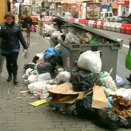 Tercer día de huelga de basuras en Alicante