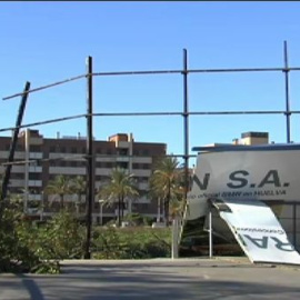 Fuertes vientos causan numerosos destrozos en Huelva