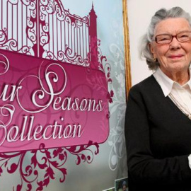 La escritora británica Rosamunde Pilcher. / EFE