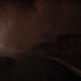 En San Sebastián olas de más de ocho metros de altura