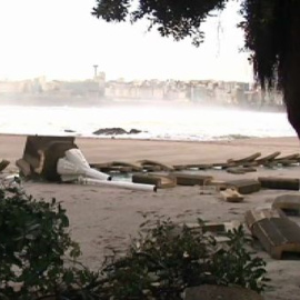 La ciclogénesis explosiva provoca grandes destrozos en varias ciudades de Galicia 