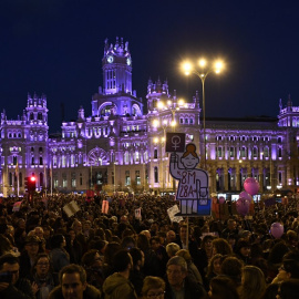 Manifestación del Día Internacional de la Mujer en Madrid | AFP/ Pierre-Philippe Marcou