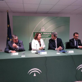 La consejera Carmen Crespo en rueda de prensa. | Europa Press