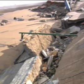 En Vizcaya se preparan para un nuevo azote de las olas