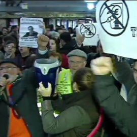 Nueva protesta en el metro