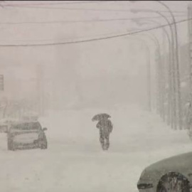 Alerta en Asturias por el temporal de nieve