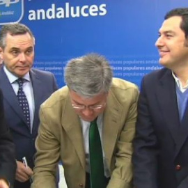 Moreno Bonilla formaliza su candidatura para presidir el PP-A