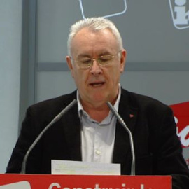 Cayo Lara: "La estrategia de la defensa ha sido proteger a la Corona" 