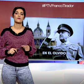 Silvia Brasero en el informativo del 9 de noviembre de 2018.