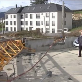 Los destrozos del temporal