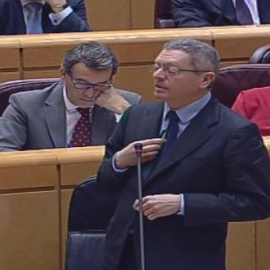 Gallardón evita contestar si la reforma del aborto permitirá decidir a las mujeres sobre su maternidad