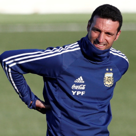Lionel Scaloni, entrenador de la selección argentina de fútbol./ REUTERS