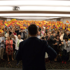 L'acte de Vox a l'Hotel Barceló Sants.