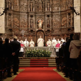 Imagen de archivo de una misa en la Diócesis de Coria-Caceres.