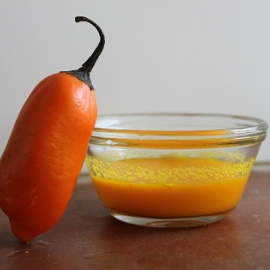 Ají amarillo licuado