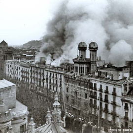 Incendio de almacenes El Siglo