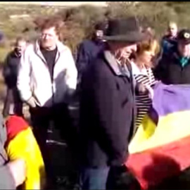 Homenaje al brigadista internacional Jack Edwards