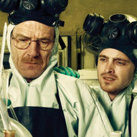 Bryan Cranston y Aaron Paul, protagonistas de 'Breaking Bad'. / AMC