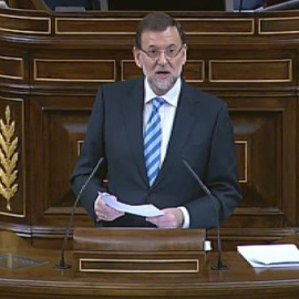 Enfrentamiento entre Mariano Rajoy y Rosa Díez