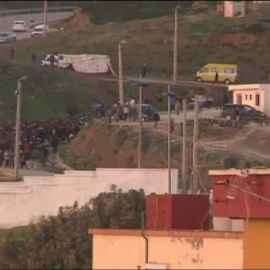 Avalancha de inmigrantes en Ceuta