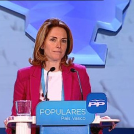 Quiroga: "Pido disculpas por dañar la imagen de las siglas del PP vasco"
