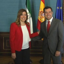 Susana Díaz y Moreno Bonilla se reúnen en Sevilla