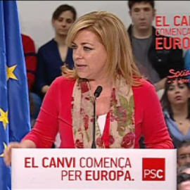 El PSOE inicia la precampaña a las europeas en Cataluña