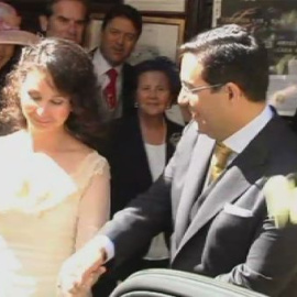 La jueza Alaya renueva sus votos matrimoniales entre gran expectación