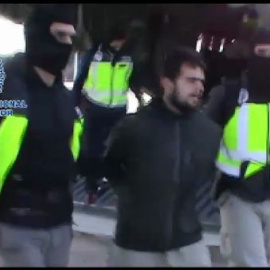 Traslado a Madrid de dos de los 7 yihadistas detenidos esta semana