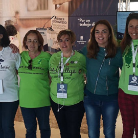 Participantes en el I Congreso Kellys Unión Tenerife, en Adeje. / LAS KELLYS DE LANZAROTE