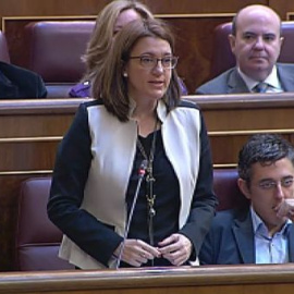 Soraya Rodríguez afea a la vicepresidenta por su ausencia en la sesión de control de la semana pasada