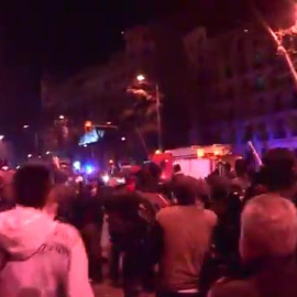 22M Batalla campal tras la Marcha de la Dignidad