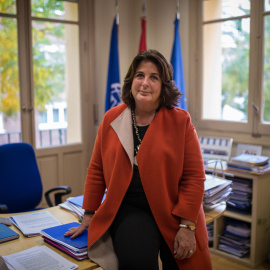 María Jesús Herrera, directora de misión de la Organización Internacional para Migraciones en España.-JAIRO VARGAS