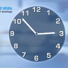 Los relojes se adelantan una hora el domingo: a las 2:00 serán las 3:00 horas